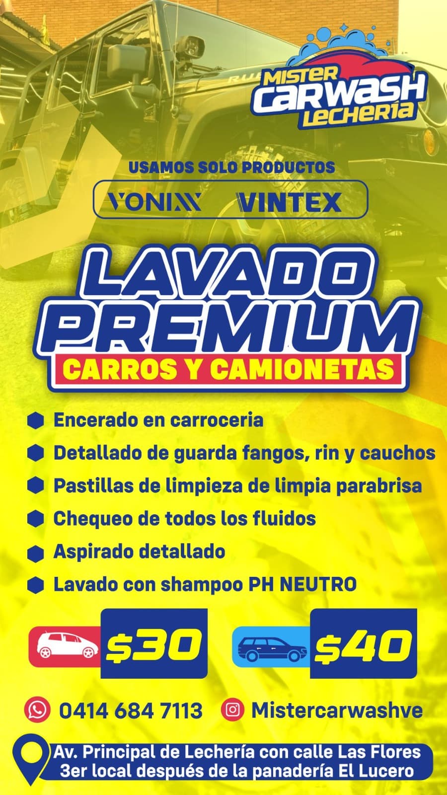 Lavado Premium
